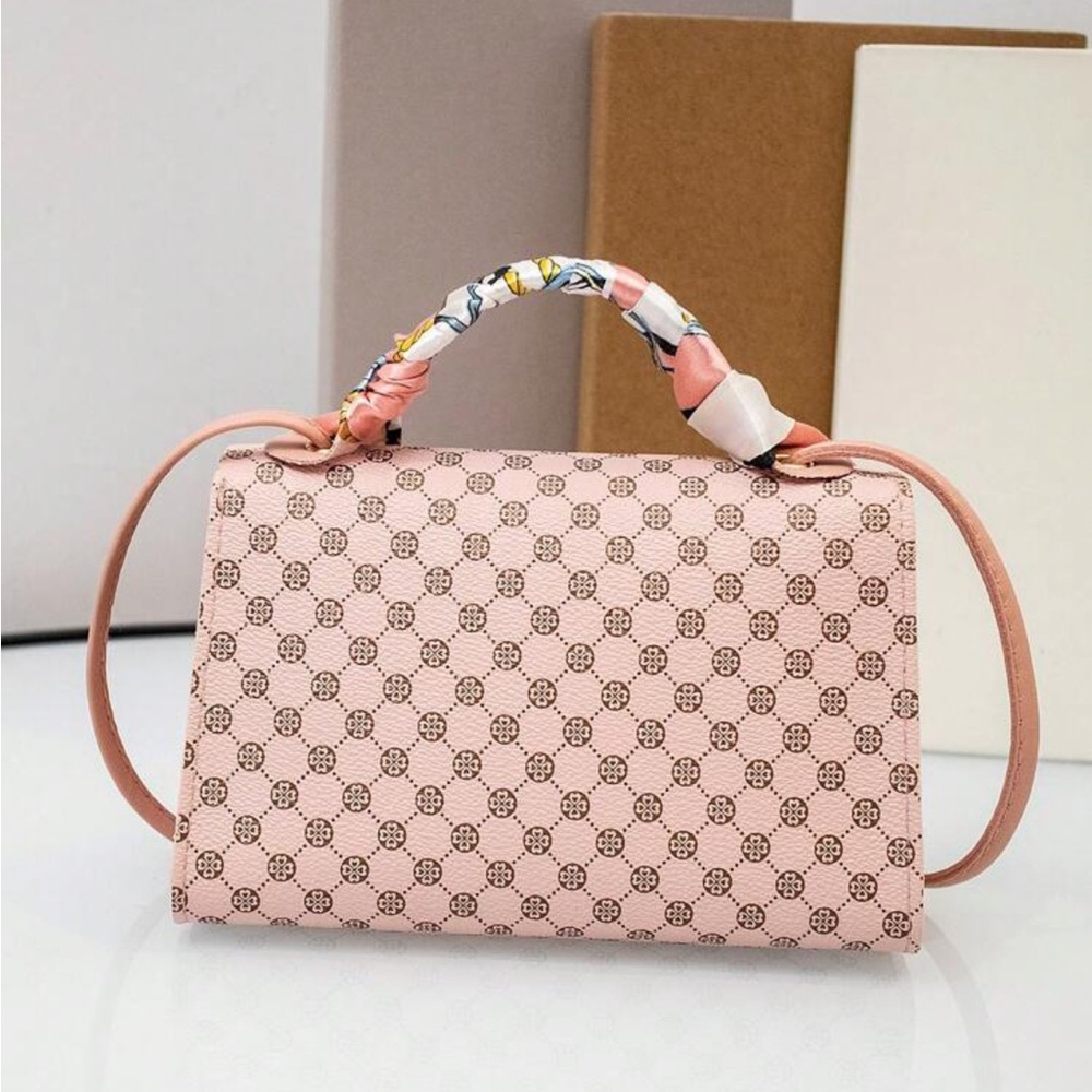 ⚠️Clearance Silk Scarf Handle Crossbody Bag - Picture 3 of 6